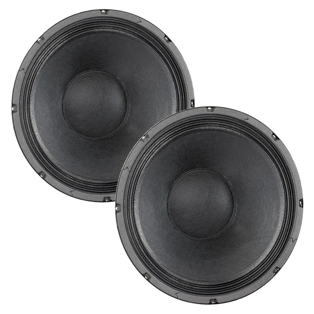 Pair Eminence Delta-12A 12″ Woofer 8 ohm 98.3dB 2.5″ Coil Replacement Speaker