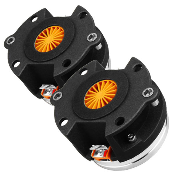 Pair Faital Pro HF104 1″ Compression Horn Driver Neodymium 108dB Tweeter 8 Ohm