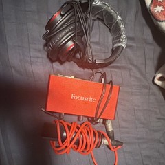 Focusrite Audio Interface Bundle with Microphone & Headphones