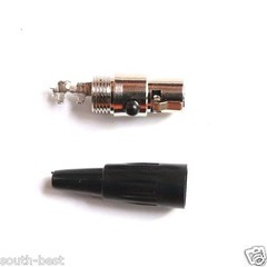 DIY TA4F Female NEW 4 Pin Mini Connector for Shure EV Microphones
