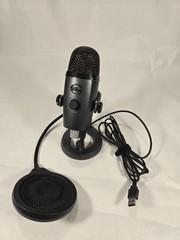 Logitech Blue Yeti Nano Black Premium USB Microphone 888-000154 + Pop Filter