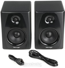 Behringer Studio 50USB 5 inch Powered Studio Monitors with USB