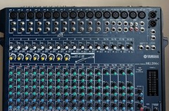 Yamaha Model MG206C 20-Input Professional Mixer Analog Channel Console