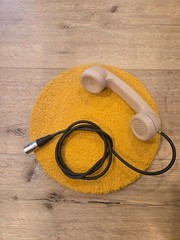 Vintage 1990s Western Electric Telephone Mic XLR cable