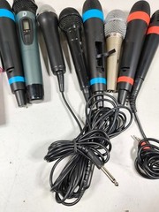 LOT OF 10 Various Brands & Models Microphone Used Working
