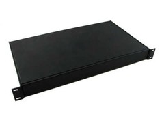 PROCRAFT ARBN-1U-10-BK 1U 10″ Deep All Aluminum 19″ Rack Mount Project Box