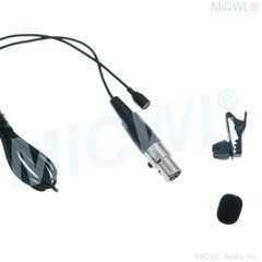 L322 Very Mini Lavalier Lapel Microphone For Shure Wireless BodyPack TA4F 4Pin