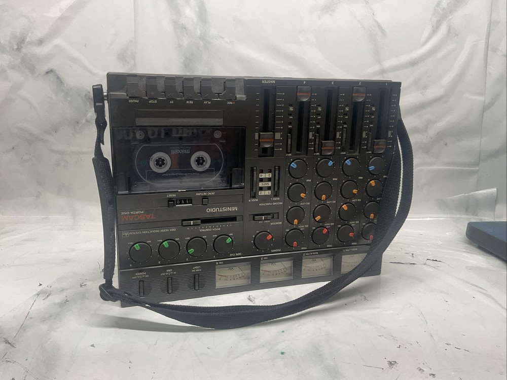 TASCAM Porta One Portastudio 4-Track Audio Recorder Japan Made (no Ac). L-36