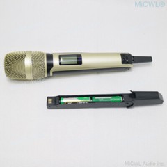 Pro Dual Handheld Wireless SKM 9000 G3 Microphone System SKM9000 Champagne Mic