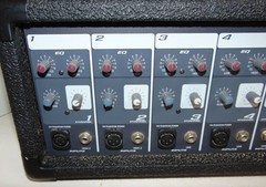 Peavey MP5 Plus Powered Mixer 150w 5 Channels Studio DJ Professional Audio