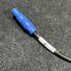 Lex A5025 Adapter Neutrik Powercon True1 Male to Blue power cable 1 ft