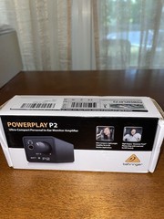 Behringer Powerplay P2 Ultra-Compact Personal In-Ear Monitor Amplifier Belt-Pack
