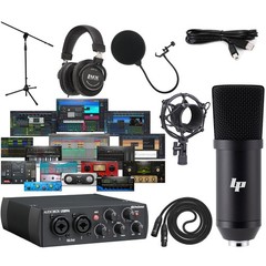 AudioBox 96 USB Recording Bundle with Mic, Headphones & Studio One