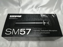 Shure SM57 Dynamic Instrument Microphone Cardioid Vocal Guitar Drum XLR Clip