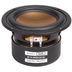 HiVi – B4N – 4″ Aluminum Round Frame Midbass Speaker