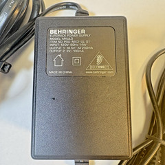Genuine Behringer Eurorack Power Supply MXUL3 120V/250mA, 18.5 & 3.0 VAC output
