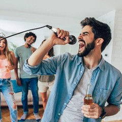 Karaoke Microphone for Singing, Dynamic Microphone, Vocal Microphone with On …