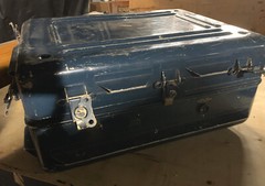 Metal Flight Case Used Military Grade For Audio Tools Equipment Heavy Duty Steel