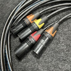 Neutrik Snake Break In RJ45 to 4 Channels Male 5 Pin DMX Connectors Adapter 6ft
