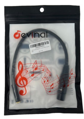 Devinal Transforming Cord Converter XLR to 1/6 Female Adapter – Pro Audio – NEW