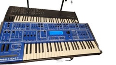 Oberheim OB-12 Virtual Analog Synthesizer 100V Hard Case Tested Working AC100V
