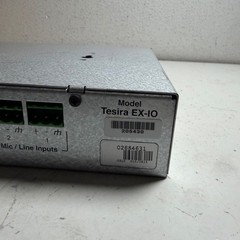 Biamp Tesira EX-IO Silver 4-Channel Input/Output Half-Rack Analog Audio Expander