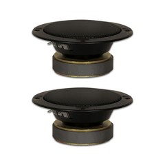 2 Goldwood Sound GM-65/4 Sealed 5.25″ Midranges 100 Watt each 4ohm Mids