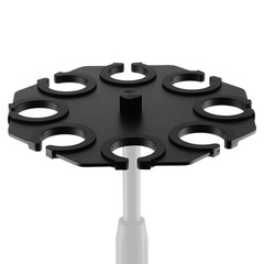 Lifexciting Multi Microphone Holder Up to Mics Metal Tray Attachment for Mic …