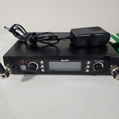 Gemini UHF-6200 Dual Handheld Receiver w/ 1 Microphone 682-695 MHz JH