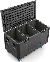 Sound Town Heavy-Duty ATA Utility Storage Cable Trunk Road Case with 4″ Casters