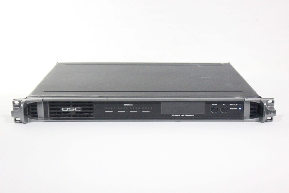 QSC Versatile Q-SYS I/O Frame Network Interface