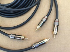 1-20’FT Pair Mogami 2534 18-AWG Cable RCA Gold Male-Male Audio sound Microphone