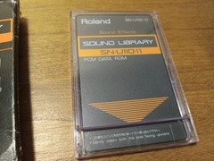 Roland SN-U110-11 SOUND EFFECTS Sound Library Card PCM Data Rom