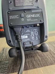 GENELEC 8320A GLM 2 Way Active Studio Monitor Speakers Pair Gray.