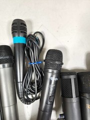 LOT OF 10 Various Brands & Models Microphone Used Working