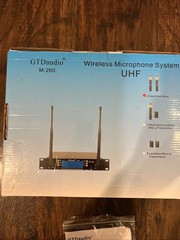 GTD Audio M-260 2×100 Channel UHF Wireless Handheld Microphone System – Must See