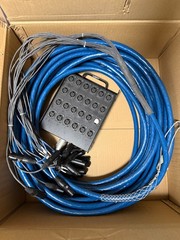 Whirlwind – Snake, 24 XLR inputs, no returns, Tested/working (Except ch 18)