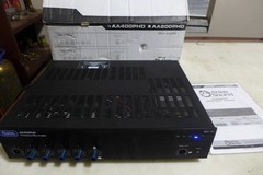 A36 ATLAS SOUND AA400PHD MIXER AMPLIFIER USED UNTESTED FREE SHIPPING