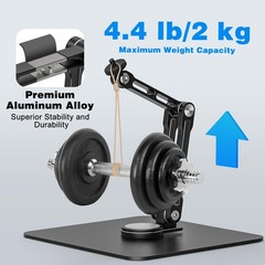 Desktop Microphone Stand 360 Rotatable 4.4 Lb Load 1/4 3/8 5/8 Inch Screw