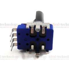 4PCS DCS1128 HI MID LOW FILTER 1 2 FX LEVEL HP Potentiometer Rotary For Pioneer