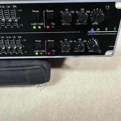 ART EQ355 Two Channel Dual 31-band Graphic Equalizer Tested Analog Processing