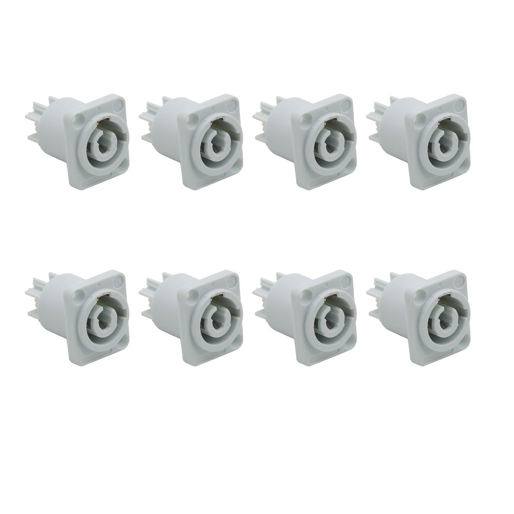 8PC NAC3MPB-1 PowerCon Receptacle Power Out 20A 250V Replacement for Neutrik