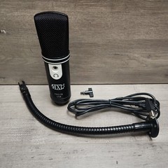 MXL PRO-1 B Wired Condenser USB Microphone with Holder and USB Cord Black