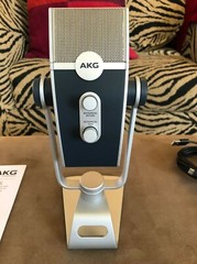 AKG Lyra Microphone 192 kHz for Podcast Studio Music Video – C44USB