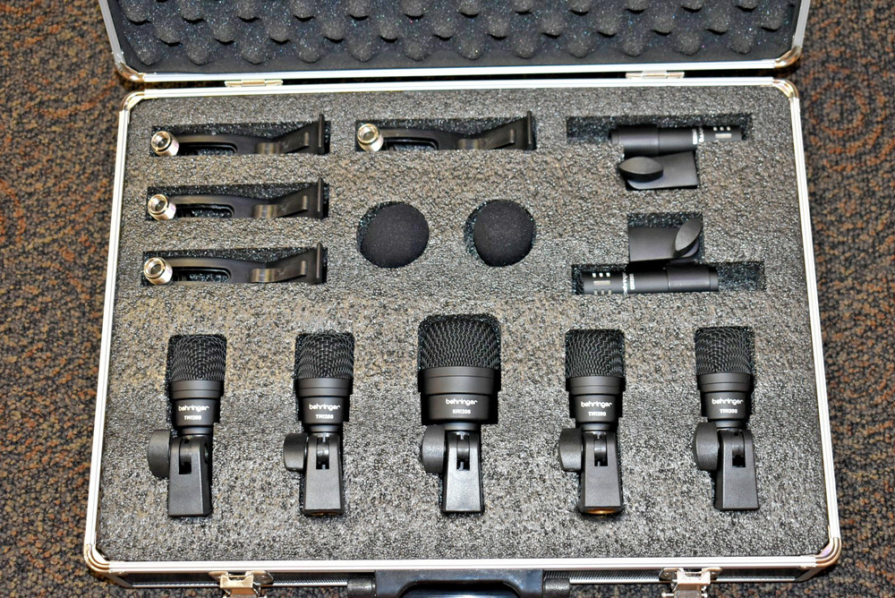 Behringer BC1200 Professional 7-Piece Drum Microphone Set