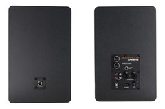 Pair Rockville APM8B v2 8″ Active Powered Studio Monitor Speakers USB+Bluetooth
