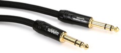 Warm Audio Prem-TRS-10′ Premier Gold TRS to TRS Cable – 10-foot