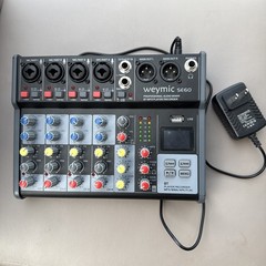 Weymic SE-60 Professional Mixer for Recording DJ Stage Karaoke w/USB XLR