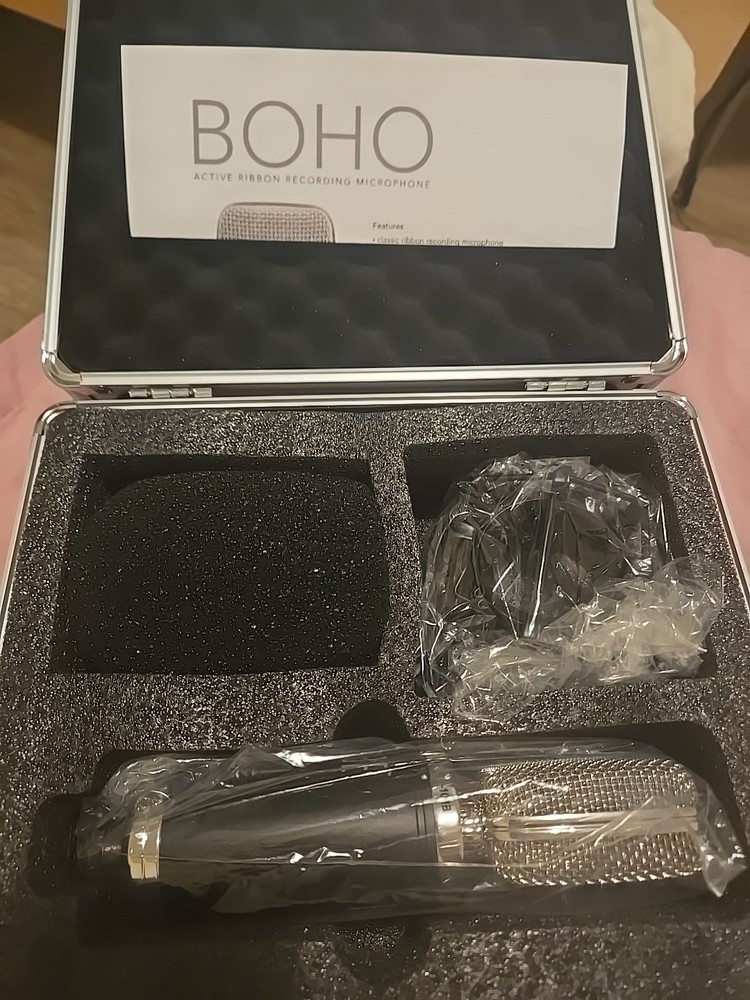 Hilbe Boho Active Recording Ribbon Microphone