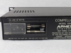 APHEX 320 Compellor Dual Channel Compressor Levelor / Limitor Rack Moutable USA